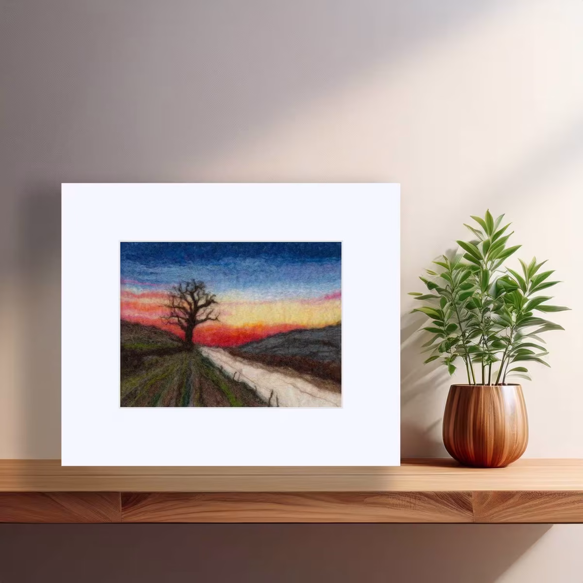 Felt Artwork and Giclée Prints