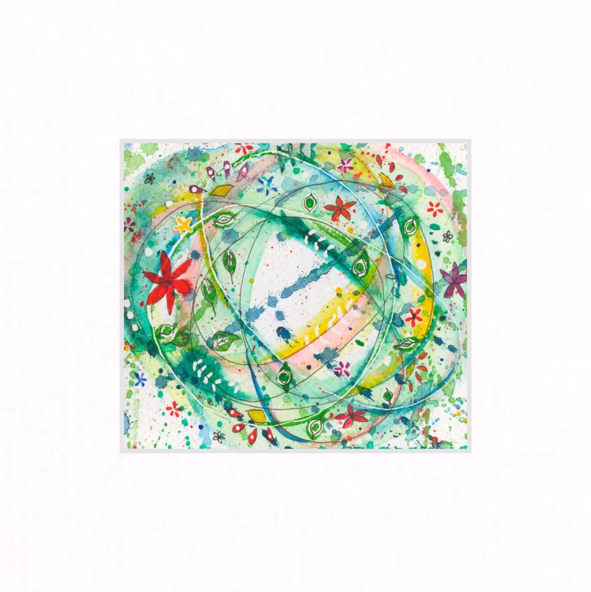 TG0035-mounted Flowerstorm