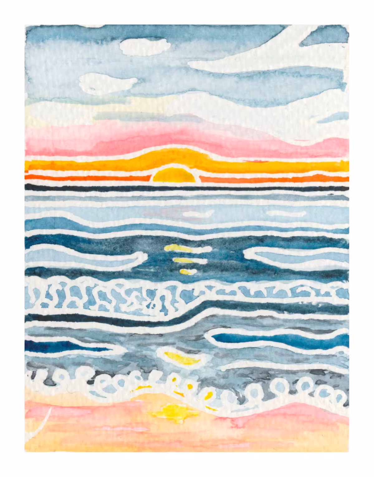 Sunset Sea