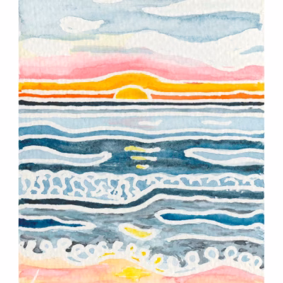 Sunset Sea