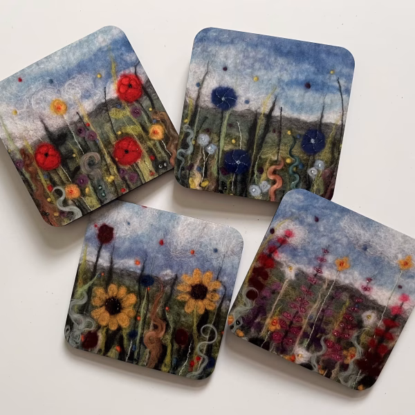 Small Seasons: Summer, Coasters (Set of 4)