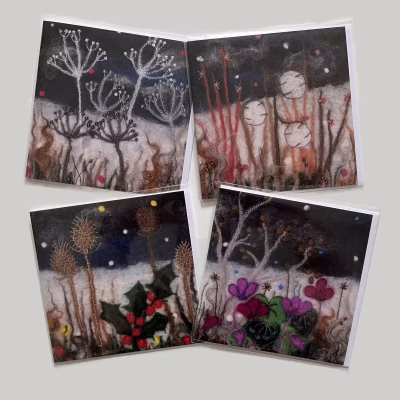 Small Seasons: Winter Greeting Cards (Set of 4)